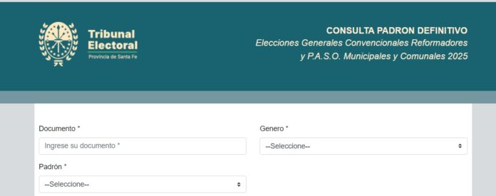 DESDE LA SECRETARÍA ELECTORAL RECOMIENDAN CONSULTAR EL PADRÓN ANTES DE ...