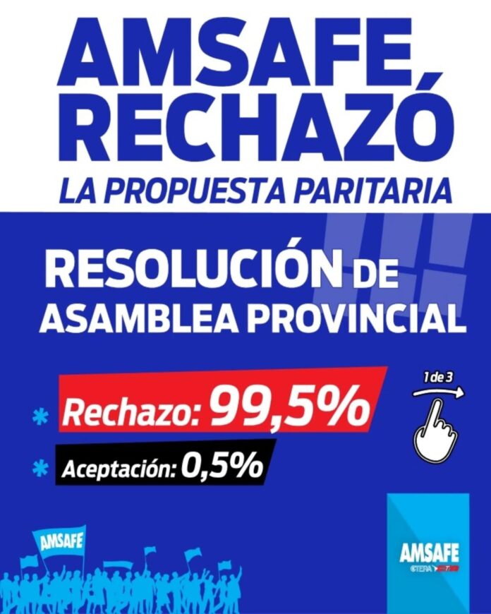 AMSAFE RECHAZÓ LA OFERTA SALARIAL Y CONVOCÓ A UN PARO EL 2 DE MARZO ...